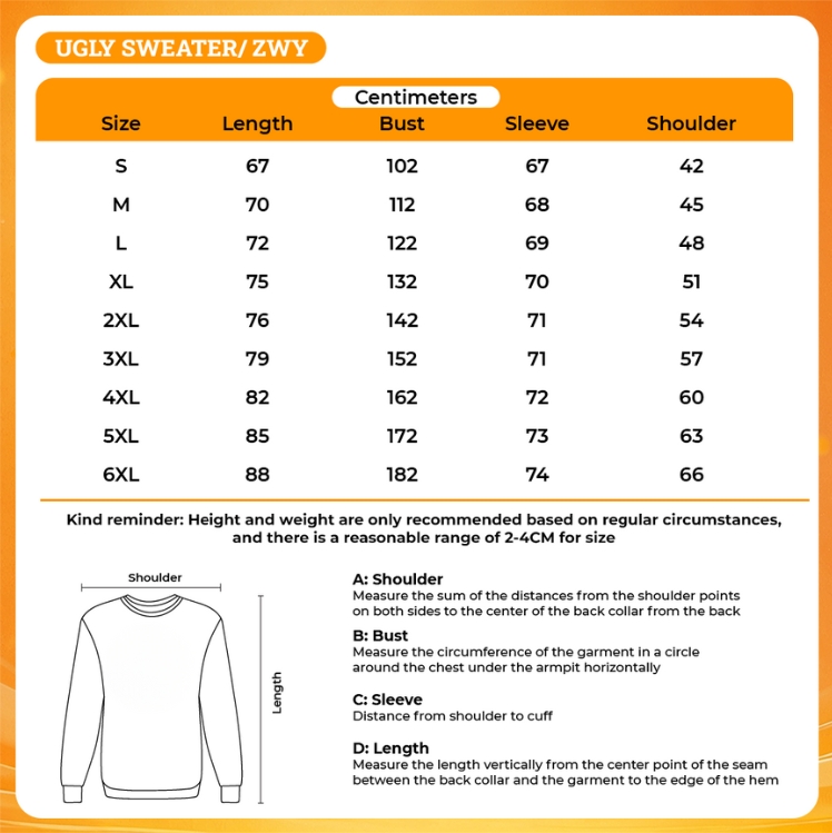 3D UGLY SWEATER - Fourth Wing Store