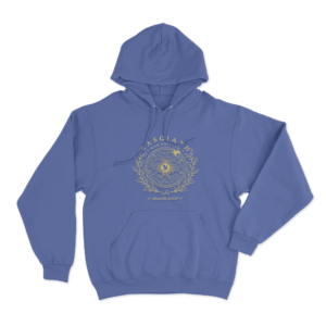Basgiath War College Dragon Rider Unisex Hoodie Blue