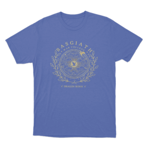 Basgiath War College Dragon Rider Unisex T Shirt Blue
