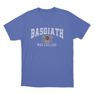 Basgiath War College Emblem Unisex T Shirt Blue