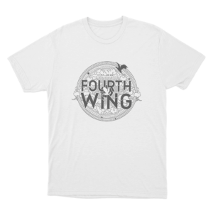 Fourth Wing Logo Unisex T Shirt White