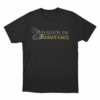 Read For The Resistance Dragon Unisex T Shirt Black