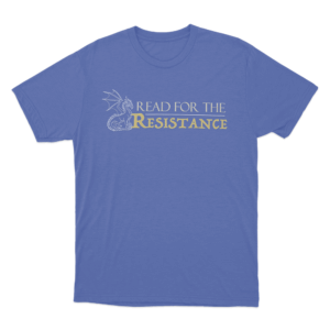 Read For The Resistance Dragon Unisex T Shirt Blue