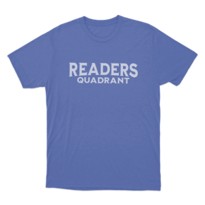 Readers Quadrant Unisex T Shirt Blue